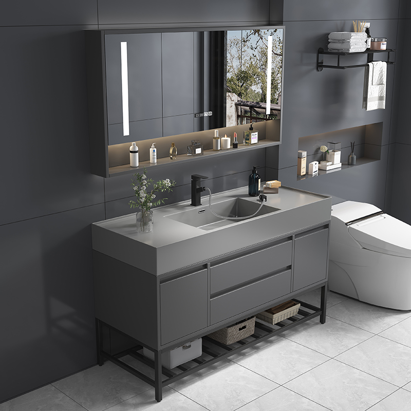 Home Bathroom Vanity Combo - Armadietto da bagno di lusso per