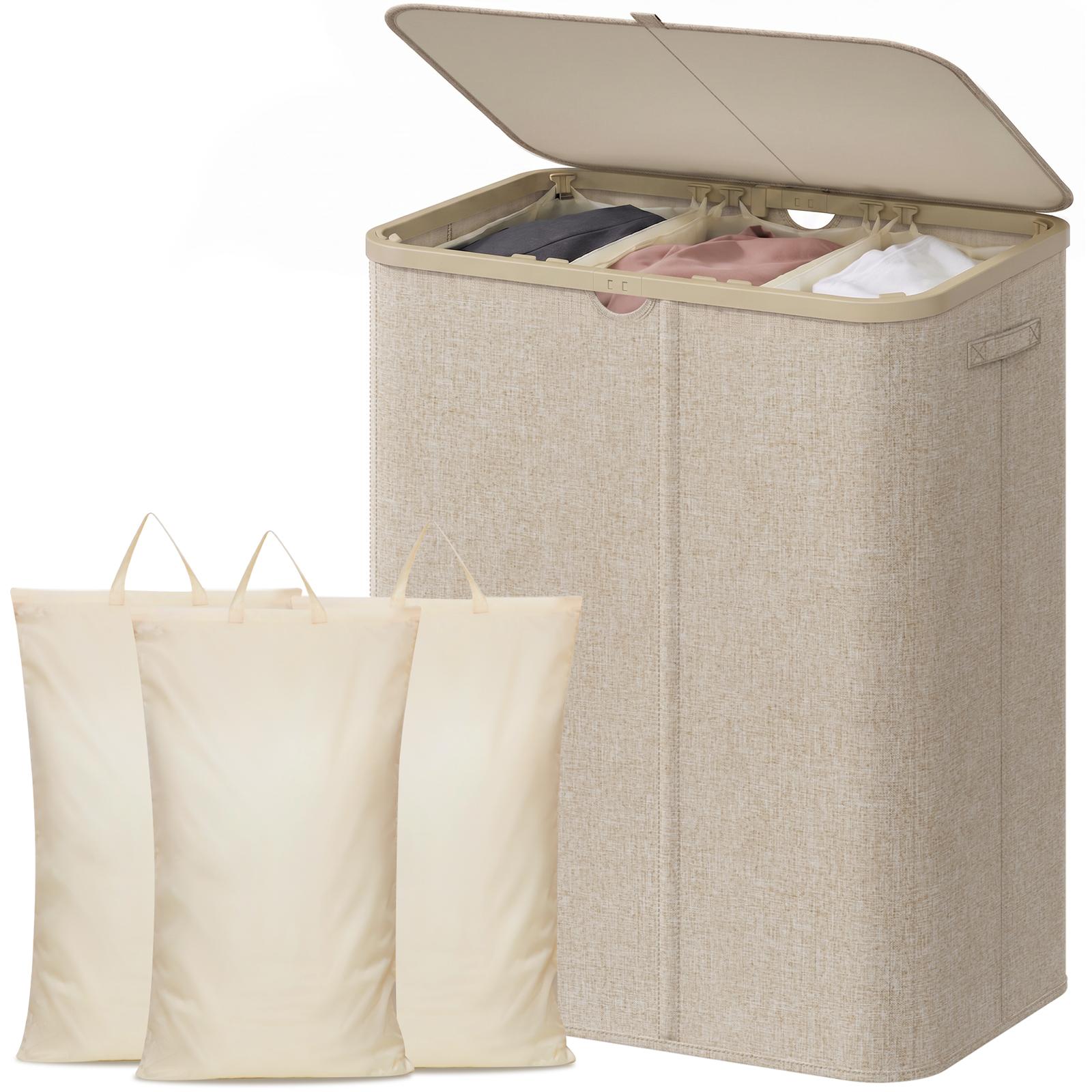 Home Essentials Bathroom Storage - Cesto per la biancheria in plastica