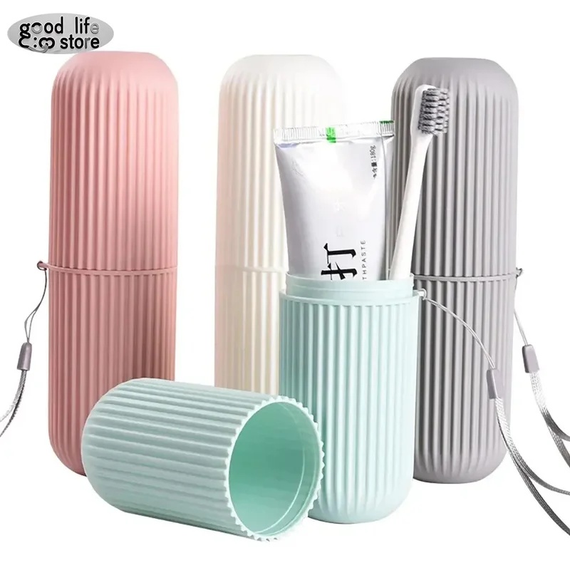 Home Edit Bathroom Storage - 1/2 pezzi: bicchiere portatile per spazzolino