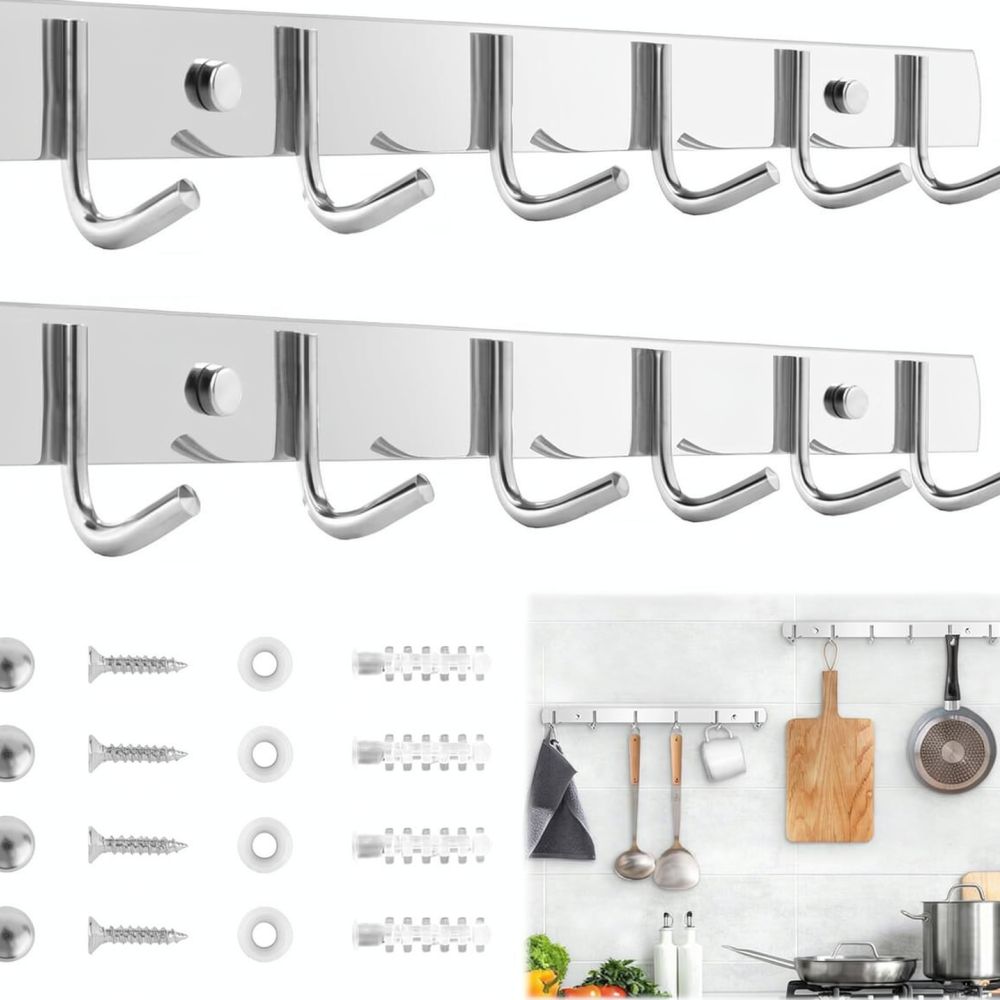 Pratico appendiabiti in acciai - Home Bathroom Organizer recensione e prezzo