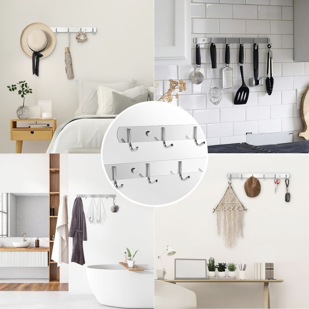 Pratico appendiabiti in acciai - Home Bathroom Organizer recensione e prezzo