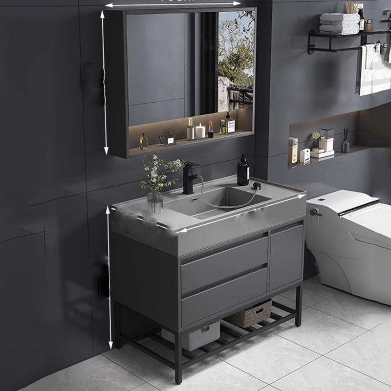 Armadietto da bagno di lusso p - Home Bathroom Vanity Combo recensione e prezzo