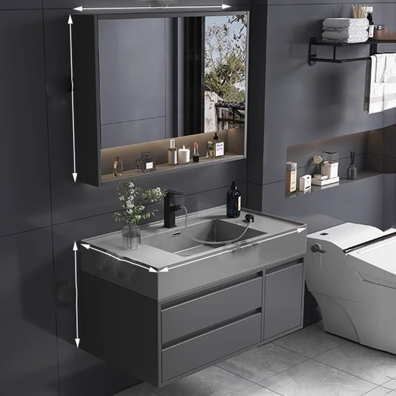 Armadietto da bagno di lusso p - Home Bathroom Vanity Combo recensione e prezzo