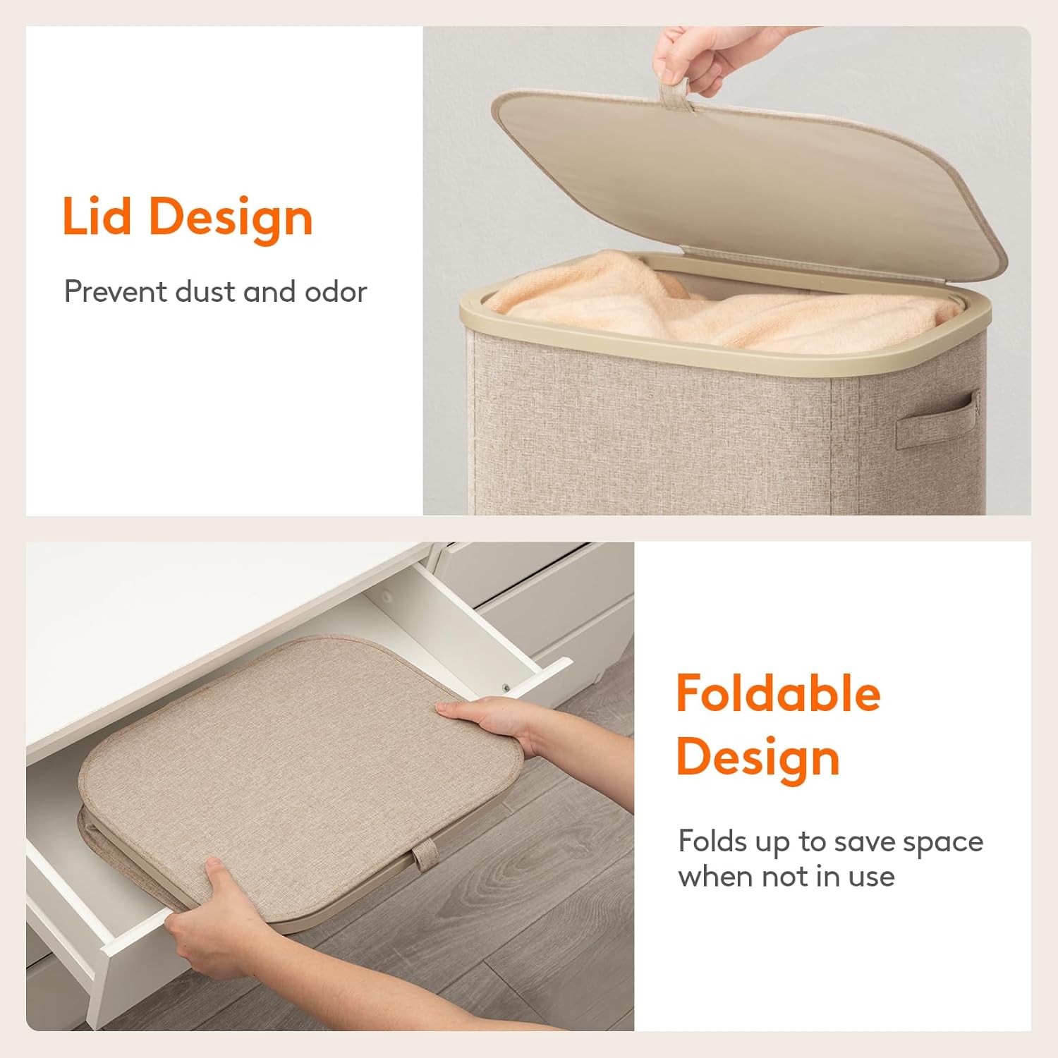 Cesto per la biancheria in pla - Home Essentials Bathroom Storage recensione e prezzo