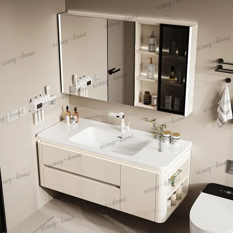 Mobiletto da Bagno con Specchi - Home Bathroom Vanity Combo recensione e prezzo